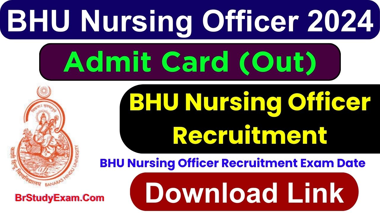 BHU nursing officer admit card