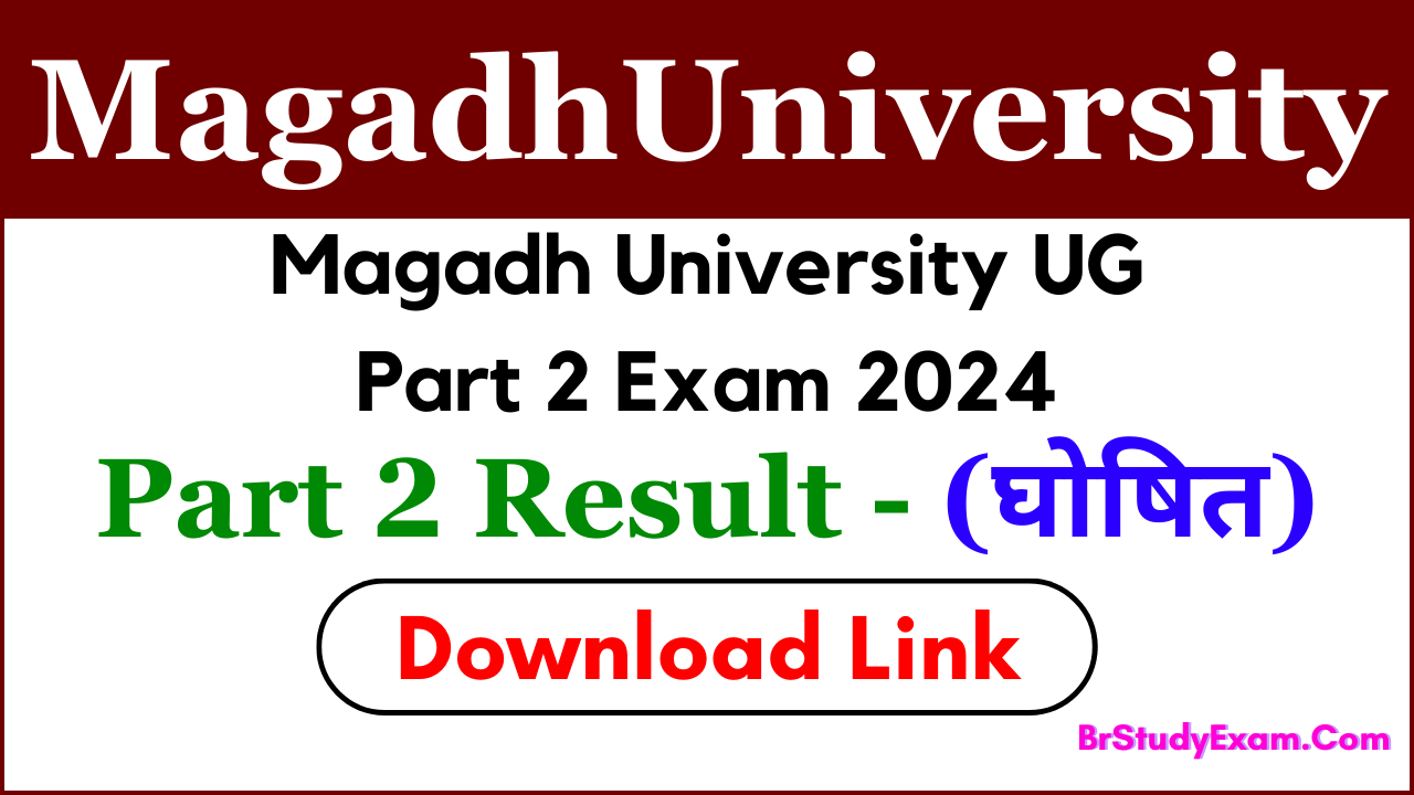 Magadh university part 2 result