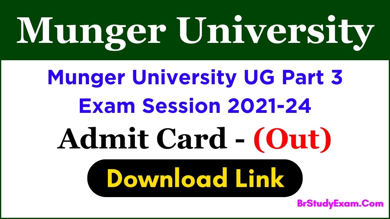 MU part 3 admit card