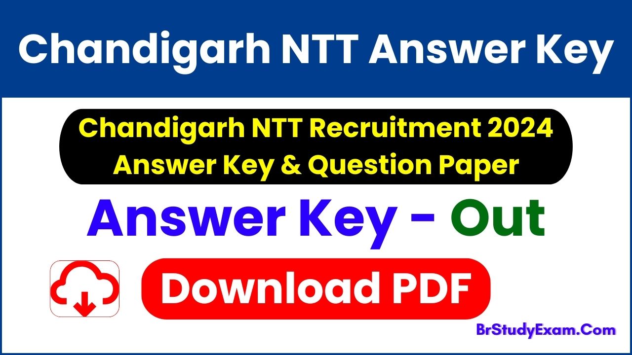 chandigarh ntt answer key