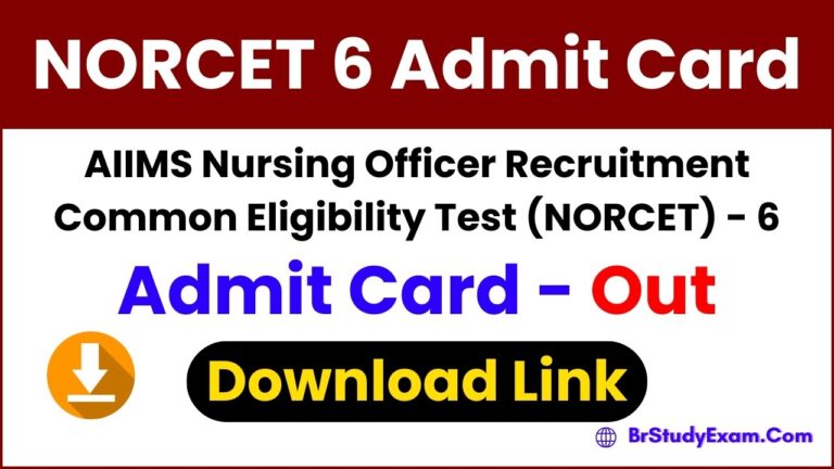 aiims nursing officer admit card