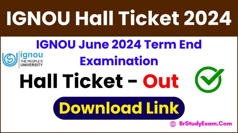 ignou hall ticket